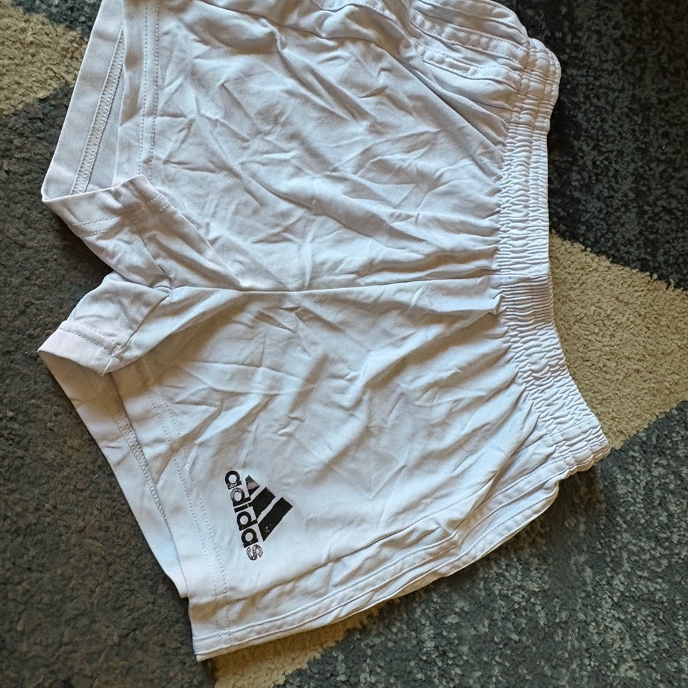 Adidas Classic White Sports Shorts